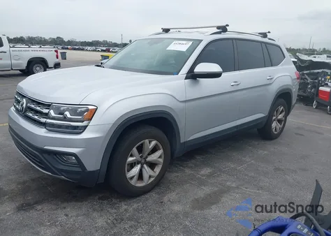 2018 Volkswagen Atlas 3.6L V6 Se from USA, damaged, VIN 1V2CR2CA4JC572030